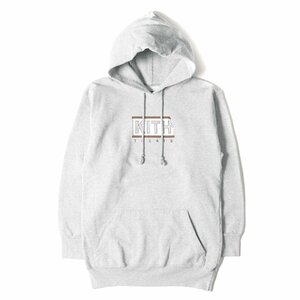 KITH NYC キス ニューヨークシティー KITH TREATS アイス ボックスロゴ スウェット パーカー Ice Cream Sandwich Hoodie 19SS グレー S