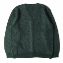 新品 NEEDLES ニードルズ カーディガン サイズ:XL 22AW ダイアモンド 柄 モヘア ニット カーディガン Mohair Cardigan Diamond グリーン_画像2