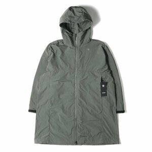 GOLDWIN ゴールドウイン コート サイズ:XS 近年モデル フーデッド ナイロンポリ オーバー コート Hooded Over Coat オリーブドラブ