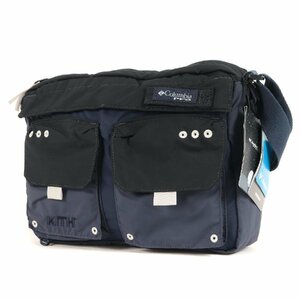 新品 KITH NYC キス ニューヨークシティー 23SS Columbia コロンビア PFG トランジット バッグ Transit Bag ネイビー Extreme Midnight