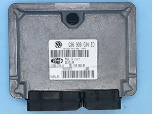 VW965 ポロ (2004MY GH-9NBBY) 純正 エンジンコンピューター［036906034ED］フォルクスワーゲン 4ドア車 右ハンドル車 