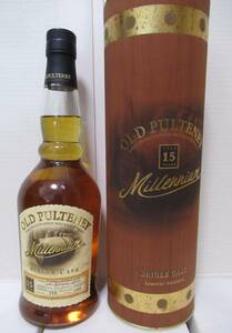 限定品　オールドプルトニー　OLD PLUTENEY1982 15年　60.0％　700ｍＬ　正規・ミレニアム記念シングルカスクボトリング