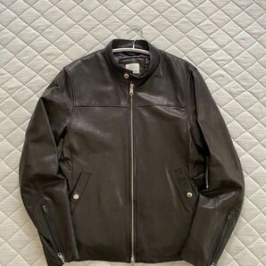 BEAUTY&YOUTH UNITED ARROWS シングルライダース　　山羊皮　ブラック　Mサイズ