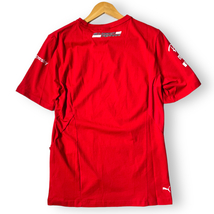 新品 PUMA プーマ Scuderia Ferrari フェラーリコレクション ストレッチ レプリカシャツ チームTシャツ 763033 L 春夏 メンズ ◆B632b_画像2