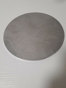 ステンレス　ＳＵＳ３０４　切り板　２Ｂ 151mm　板厚5.0mm 　１枚　DIY　板　切板　円形　台座　自作　工作　溶接