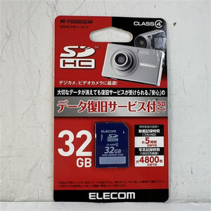 ELECOMエレコム SDカード32GB MF-FSD032GC4R データ復旧SDHCカード 定形外送料無料