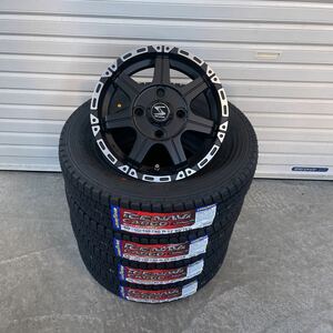 BSJ KH007◆ 新品スタッドレスグッドイヤーアイスナビカーゴ145/80R12 ハイゼットキャリー アクティエブリィ軽トラ軽バン