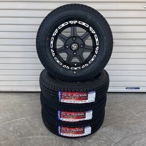 BSJ KH007◆ 新品スタッドレスグッドイヤーアイスナビカーゴ145/80R12 ハイゼットキャリー アクティエブリィ軽トラ軽バン