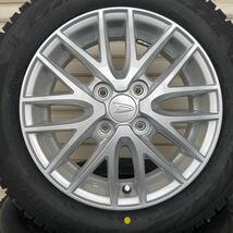 新品ダイハツ純正◆スタッドレス◆ブリヂストンVRX2◆155/65R14◆4本セット◆タントカスタムムーヴ　ミライースココアキャンパス　シルバー_画像3