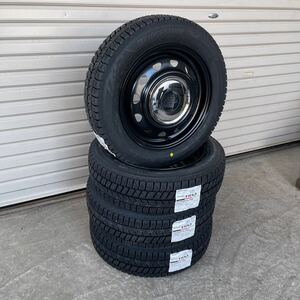 《ネオキャロ》新品スタッドレス◆ブリヂストンVRX3◆155/65R14◆4本セット◆NBOXタントワゴンRスペーシアギア ラパンウェイク　クローム