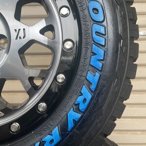 《XTREME-J XJ04》 新品TOYOオープンカントリーRT 165/80R14 ゴツゴツマッドタイヤ リフトアップ 軽トラ 軽バン 4本セットの画像7