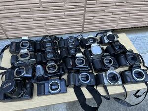 【ジャンク】カメラ　30台まとめ売り　Canon MINOLTA PENTAX Nikon
