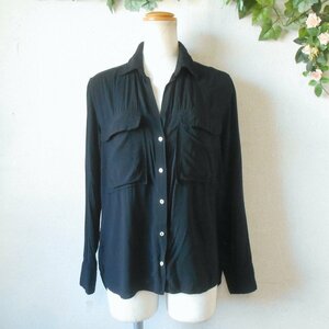 ザラ ウーマン ZARA WOMAN シャツ レディース XS 長袖 黒