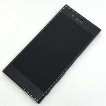 ジャンク Xperia XZ SOV34 ミネラルブラック au SIMロック解除済み 32GB 白ロム スマホ本体 送料無料 T2_画像2