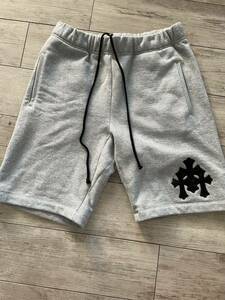 クロムハーツ Y NOT SWEAT PANTS クロスパッチスウェットロングパンツ メンズ M