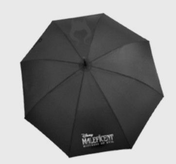 新品未使用 当選品 激レア 非売品 『マレフィセント２』 オリジナル傘 黒×紫 ノベルティ ディズニー ウォルトディズニー 長傘