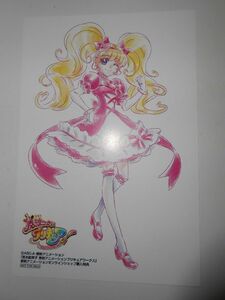 東映アニメーション限定特典イラストカード★キュアミラクル ルビースタイル★宮本絵美子 プリキュアワークス●魔法つかい