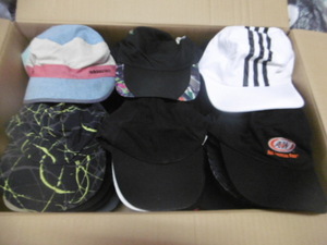 CUP HUT 一円スタート 帽子 大量 まとめ 色々 36個 Callaway adidas NEW ERA NIKE SWAT BOY ワンピース トムとジェリー スポーツ レジャー