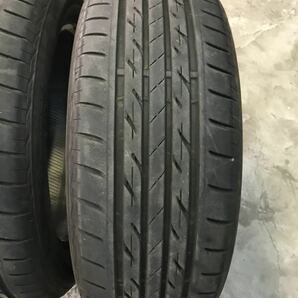 E21 ブリヂストン NEXTRY ネクストリー 215/55R17 エスティマ フォレスター ヴェゼル ステージア などに 中古2本の画像3