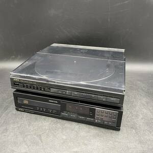 AIWA/アイワ CD レコード プレイヤー ステレオ ターンテーブル システム 【DX-S707/LX-E505】