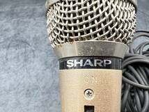 SHARP/シャープ 有線マイク 2本まとめて 0028GE_画像7