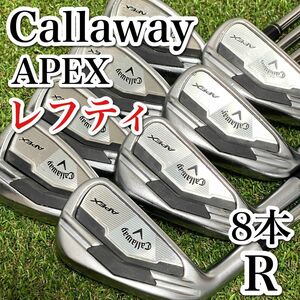 レフティ キャロウェイ アペックス フォージド Callaway APEX FORGED メンズゴルフ アイアンセット8本 左利き