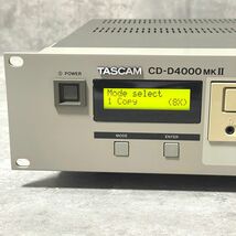 美品 TASCAM タスカム CD-D4000MKⅡ 業務用CDデュプリケーター DUPLICATOR ダビング TEAC ティアック_画像3