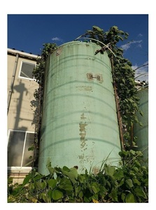 C3A【須賀川イイアメ040625-2】処分　20トン FRPタンク