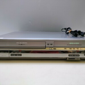 A722 パナソニック HDD内蔵DVD/VHSレコーダー DMR-EH70V ジャンク 品(電源付き）の画像1