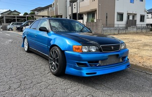 【値下げ出品！】JZX100 チェイサー ツアラーV 5速MT　迫力ある仕上がりのおクルマです。スグにサーキット、ドリフトで遊べます！ 愛知県