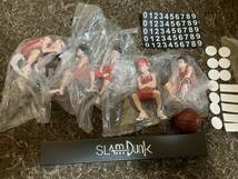 ★１円スタート★送料無料★SLAMDUNK スラムダンク フィギュア 5体セット すぐ発送 輸入品 バスケ 桜木花道 赤木 流川 ジャンプ_画像2