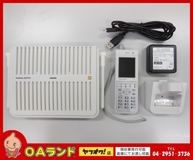 ○NAKAYO(ナカヨ)○ 品 / シングルゾーンDECTコードレス電話機(白