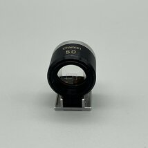 CANON 50mm View Finder キヤノン ビューファインダー ブライトフレーム付_画像5