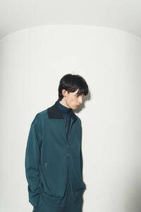 08sircus 2023ss Modern jersey track jacket dull green 期中完売商品です