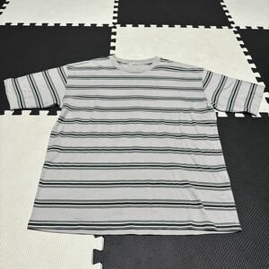 ユナイテッドアローズ　メンズ　ボーダー　半袖　Tシャツ　Lサイズ