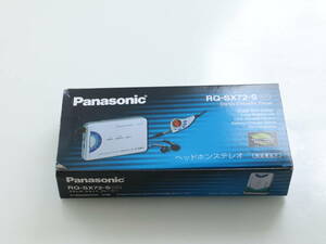 Panasonic パナソニック SX上位モデル 薄型高音質　ポータブルカセットプレーヤー RQ-SX72-S