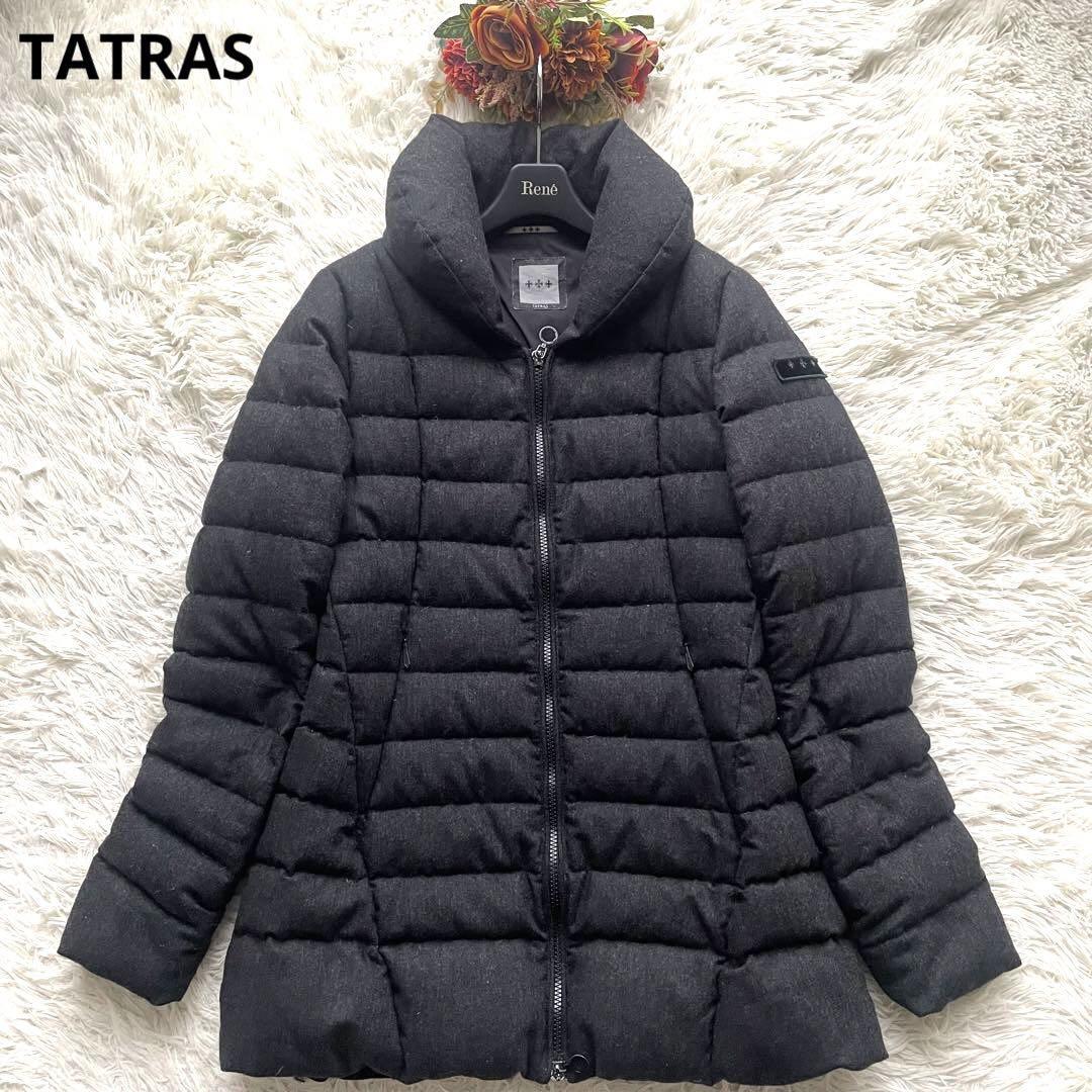 良品】TATRAS タトラス×ROSEBUD コラボ ロングダウン ブラック-