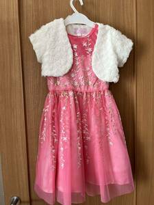  Kids dress bolero 110*4 -years old 5 -years old Princess formal wedding presentation cost ko Disney Aurora . cape short sleeves 