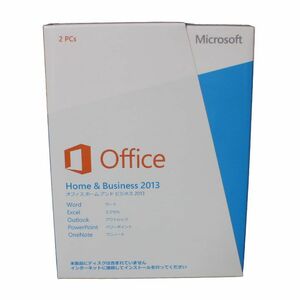 【未使用品】 マイクロソフト Microsoft Office Home and Business 2013 通常版 32/64bit オフィスソフト パソコン用 smasale-77C