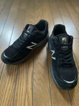 New Balance ニューバランス M990BK5 USA製　ブラック　27.5cm Dワイズ_画像1