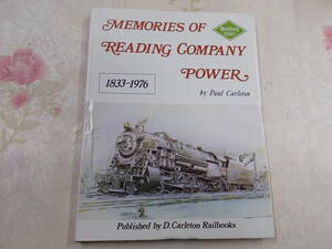 J▲/鉄道洋書/大型本/Memories of reading company power 1833-1976/蒸気機関車