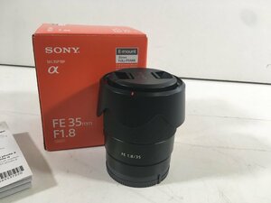 SONY ソニー FE 35mm F1.8 SEL35F18F 一眼カメラ α Eマウント 用 レンズ 大口径広角単焦点レンズ ユーズド