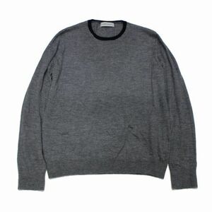 WRAPINKNOT × COZ ラッピンノット カシミヤ クルーネック ニット 0 グレー