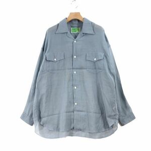 WESTOVERALLS ウエストオーバーオールズ 22SS OG CHAMPION SHIRT S-TYPE シャツ グレー