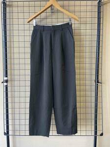 【MAISON SPECIAL/メゾンスペシャル】One Tuck Tapered Pants size36 MADE IN JAPAN ワンタック テーパードパンツ スラックス 美シルエット