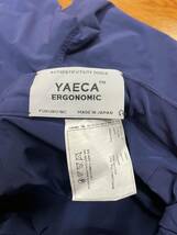 【YAECA ERGONOMIC/ヤエカ エルゴノミック】Nylon Stretch Tapered Easy Pants sizeL NAVY ナイロン ストレッチ テーパード イージーパンツ_画像5