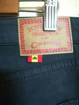 CIMARRON JEANS × DUFFER GARMENT-DYE SUPER SKINNY 5PKT PANTS：シマロンジーンズ別注 製品染めスーパースキニーパンツLチャコールグレー_画像7