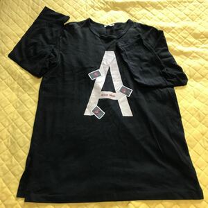 A.O ATSUKI ONISHI 長袖Tシャツ　厚手　ロング　黒　アツキオオニシ