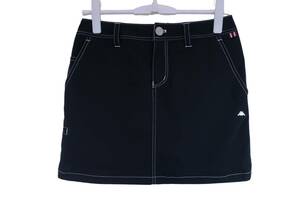 【美品】Kappa(カッパ) スカート 黒白 レディース M ゴルフウェア 2310-0267 中古