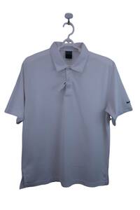NIKE GOLF(ナイキゴルフ) ポロシャツ 白 メンズ L ゴルフウェア 2309-0023 中古